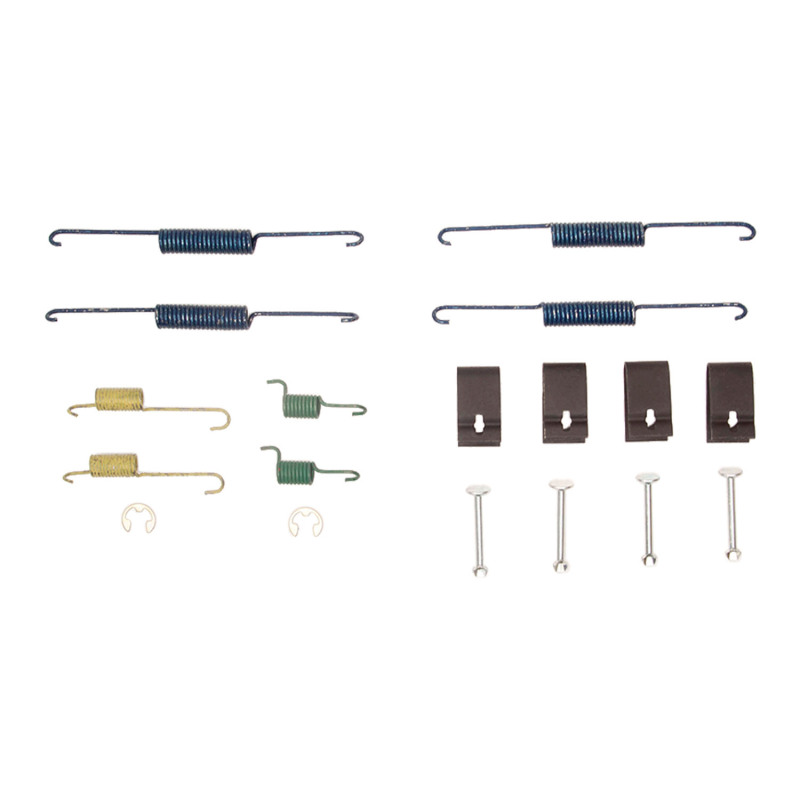 Kia Rio Drum Brake Hardware Kit - Rear - R1 Concepts - `01-`05